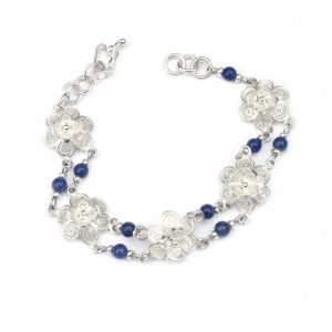 Pulsera Sendero de Flores, Ag