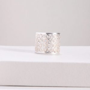 Anillo Ancho Recto, Ag