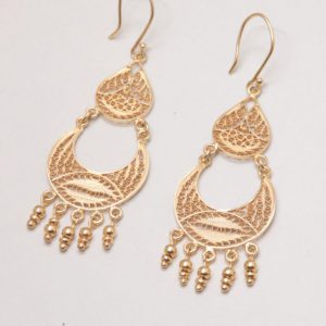 Arete Medialuna Bolitas Au