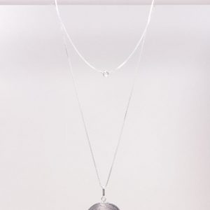Collar Dije Boton XL Ne