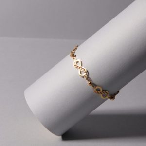 Pulsera Infinito + Cadena Au